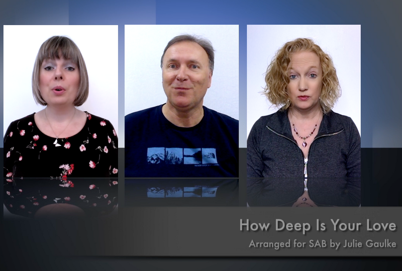 How Deep Is Your Love SAB (arr. Julie Gaulke)