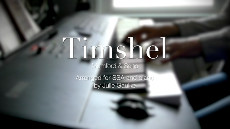 Timshel (arr. Julie Gaulke)