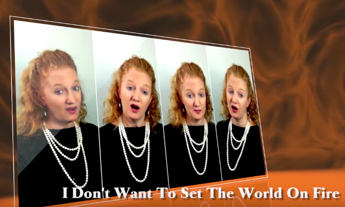 I Don't Want To Set The World On Fire (arr. Julie Gaulke)