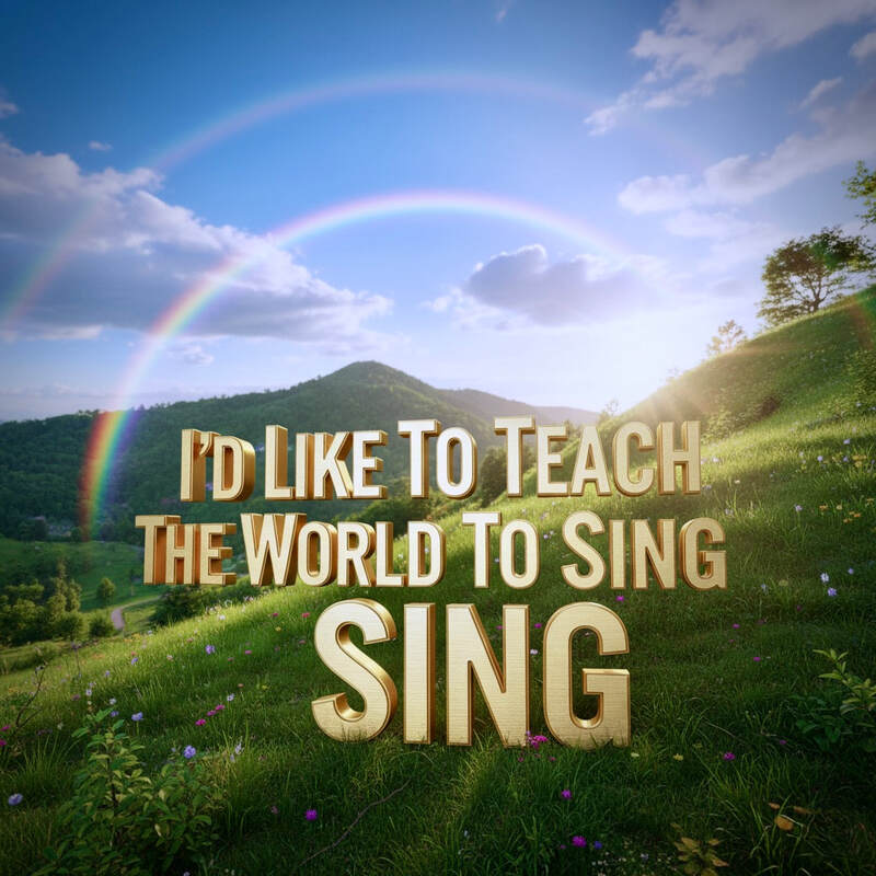 I'd Like To Teach The World To Sing (arr. Milt Rogers)