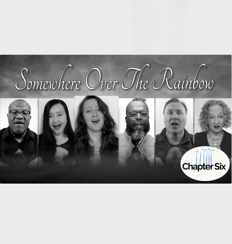 Somewhere Over The Rainbow mixed choir (arr. Julie Gaulke)