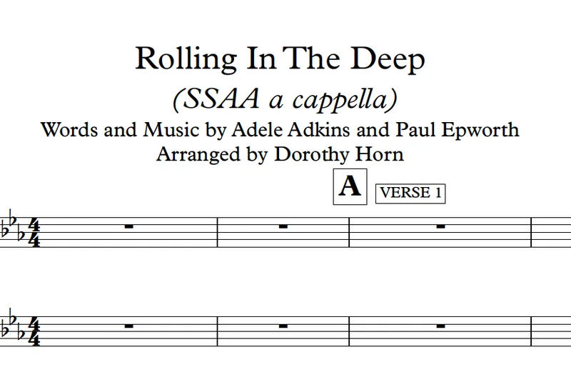 Rolling In The Deep (arr. Dorothy Horn)