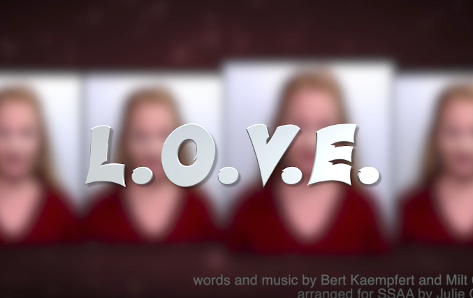 L.O.V.E. (arr. Julie Gaulke)
