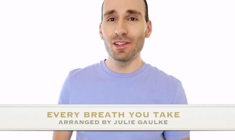 Every Breath You Take (arr. Julie Gaulke) - male version