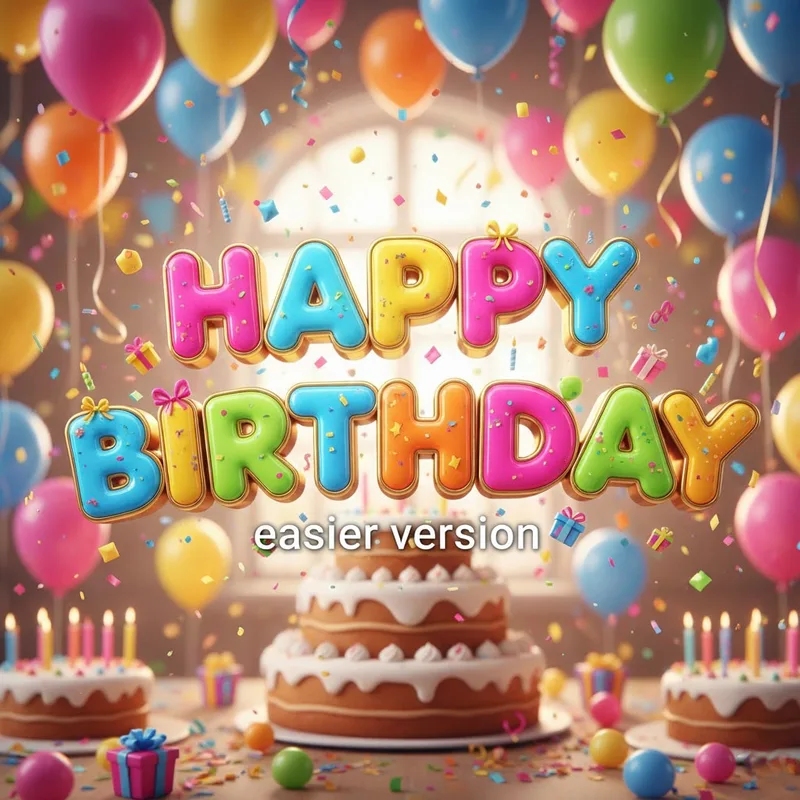 Happy Birthday SSAA easier (arr. Julie Gaulke)