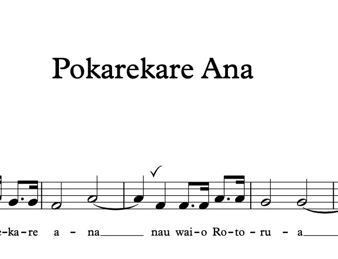 Pokarekare Ana (arr. Dorothy Horn)