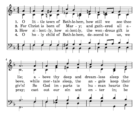 O Little Town Of Bethlehem (traditional) Modified